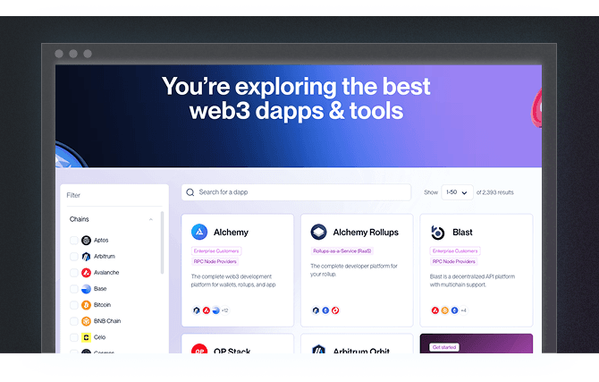 Alchemy Dapp Store